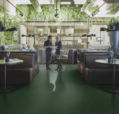 Forbo Marmoleum Decibel on Order 335935 bottle green фото 2 | FLOORDEALER